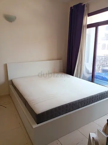 Ikea malm king size bed and mattress for sale