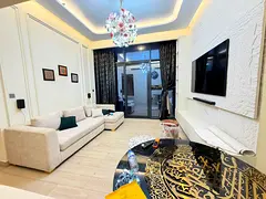 Chiller Free Furnished Closed kitchen for Just 130k elegant View
