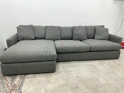 Brand New condition crate&barrel lshape sofa