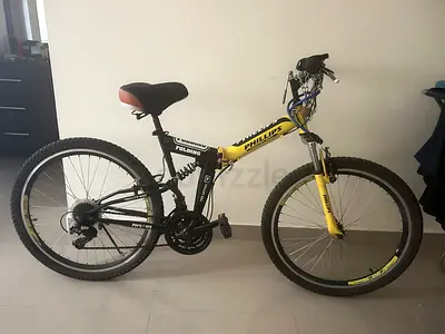 Used Philips folding mountain bike - 21-speed, dual suspension