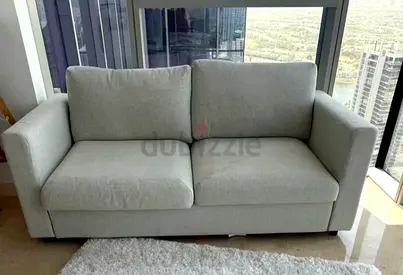 Light Grey 2 Seater Sofa