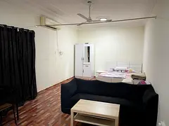 Spacious-bedroom with washroom and kitchen available in a safe and secure in a Vila at Rashidiya