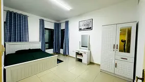Master bedroom attached Washroom available in Al wahda mall , airport street