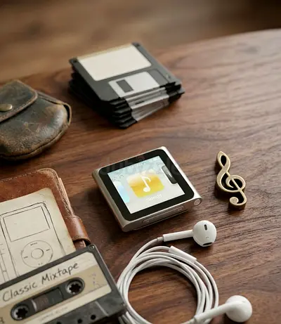 iPod Nano 6th Gen, battery in good condition, lock button issue.