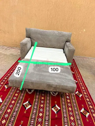 Crate&Barral axis arm chair bed