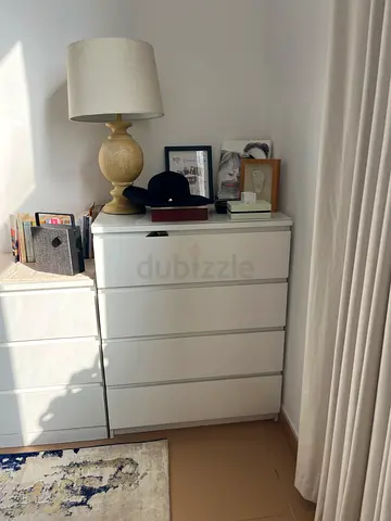 White ikea drawers