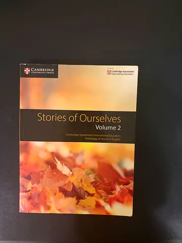 Stories of Ourselves Volume 2 - Cambridge Anthology of Short Stories