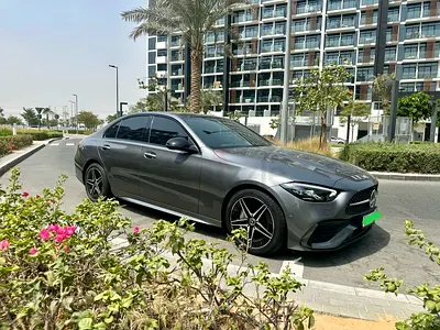 C 200 ///AMG Night Package Mercedes Warranty and Free Service Contract Till July 2030