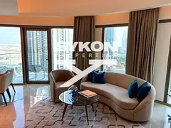 Furnished 2BR Hotel Apartment | Marina & Creek Views | Address Harbour Point Tower 2