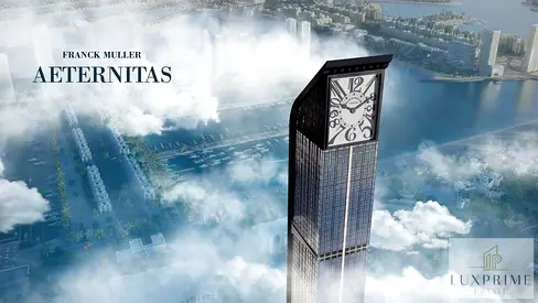 Branded 2BR by Franck Muller | Aeternitas Tower | Dubai Marina