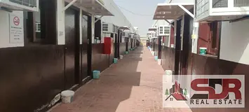 48-Room Labor Camp for Sale | 3 Shops Included | AED 7 Million