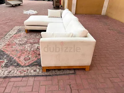 Top quality Crate&Barrel Pacific 2_ piece's L Shape Sofa Beige