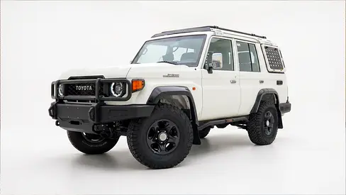 Modified l AED 5,400 Month I Toyota Land Cruiser 76 with URNIETA Package I
