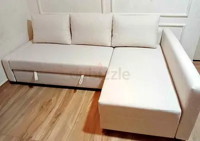 L shape sofa bed with storage