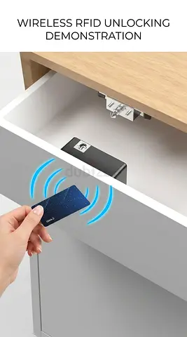Invisible RFID Electronic Cabinet & Drawer Wireless RFID Lock