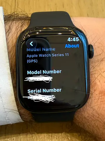 Used Apple Watch series 11 42 Mm  original without box Smartwatch - Good Working Condition