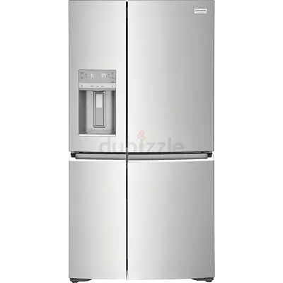 4-Door Stainless Steel French Door Refrigerator with Water Dispenser