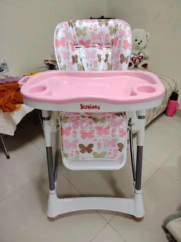 Junior’s New Baby Highchair