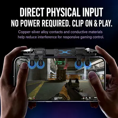 SirGame Trigger Controller - Clip-on Physical Buttons