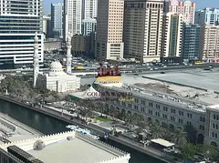 2BR apartment for annual rent in Al Khan, Sharjah. Free AC, 2 master bedrooms, parking, gym, pool, A
