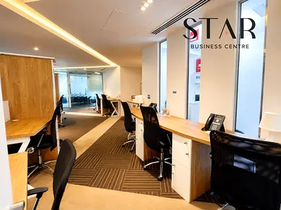Fully Furnished Office | 3 People + Visa | Flexi Desk | All-Inclusive | Near DMCC Metro