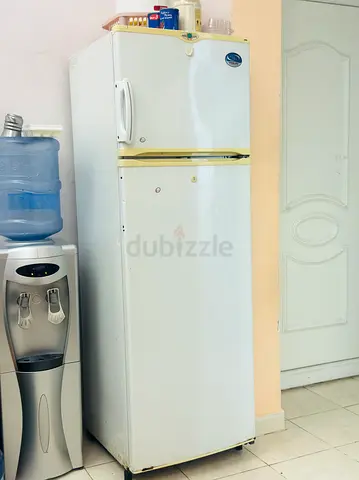 Used Double-Door Refrigerator - Compact Top Freezer, White