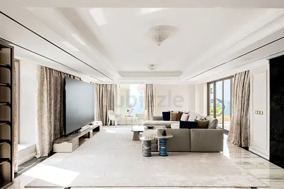 URGENT! Luxury Upgraded Marble Penthouse | Private Pool | Full Sea and Ain Dubai View