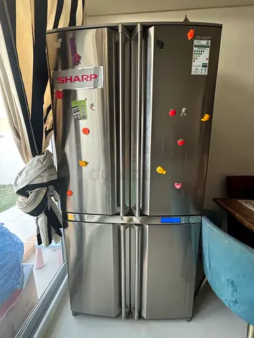 Sharp fridge 4 doors
