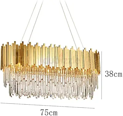 Mat gold chandler 75 × 30 cm