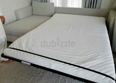 L shape sofa bed Ikea vimle