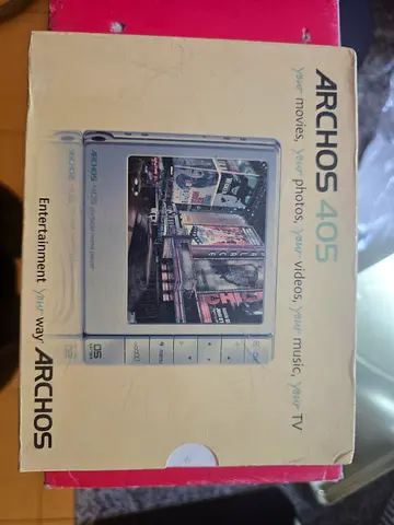 Archos 405 Portable Media Player (Boxed)