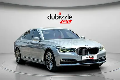 AED 2429/month | 2016 BMW 7-Series 740Li | GCC Specs | Ref#507886