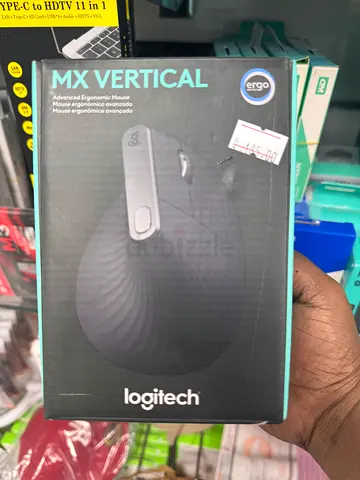 Logitech MX Vertical Ergonomic Wireless Mouse - New in Box