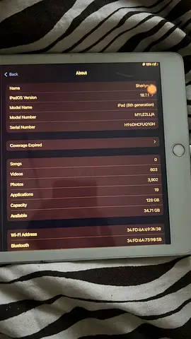 Apple iPad 8th gen