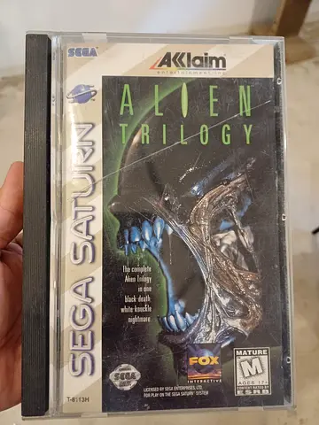 Sega Saturn Alien Trilogy Game