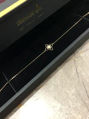 Gold Bracelet with Diamonds (Brand New)