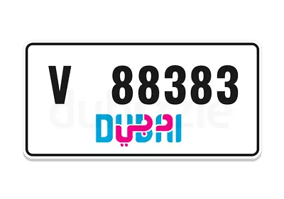 Dubai Plate (( V 88383 ))