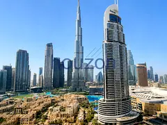 Burj + Fountain View | Spacious 2BR | Long Balcony