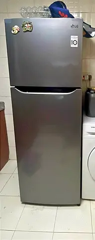 LG 427 Liters Top Mount Refrigerator, Dark Graphite Silver