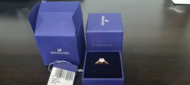 Brand new Swarovski Stilla cocktail ring with box and packaging