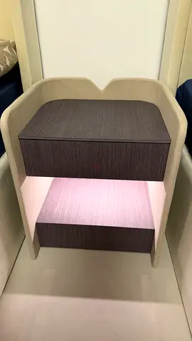 Modern bedside table with drawer and LED from Interiors