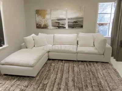 Marina home luscious linen sofa