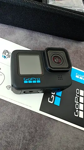 GoPro HERO10 Black Action Camera + Waterproof case + Accessories