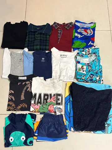 PRELOVED Bundle of mixed boys' clothing and swimwear - size 3-4 yrs old, excellent condition