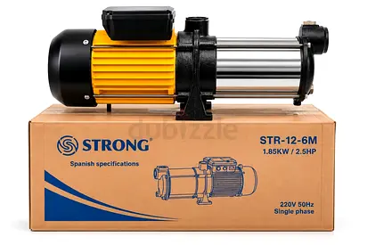 Vertical Multistage Stainless Steel Water Pump - New, 2.5HP