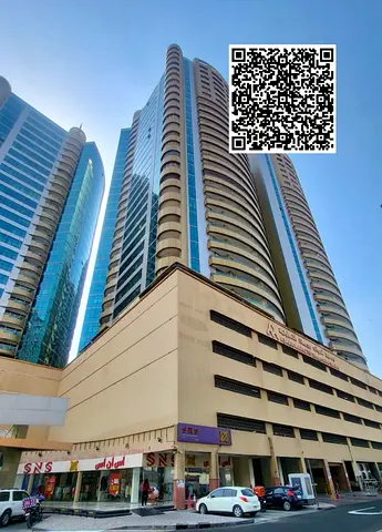 STUDIO FLAT FOR SALE IN HORIZON TOWERS AJMAN / MIDDLE FLOOR WITH PARKING