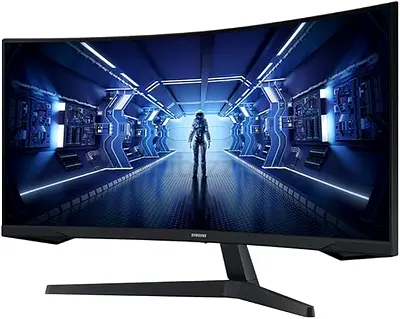 Samsung Odyssey G5 34 Inch Ultrawide Curved 165Hz WQHD 3440X1440 1ms AMD FreeSync Gaming Monitor