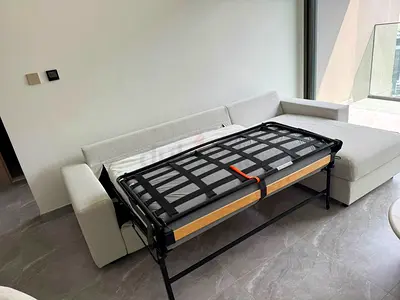 Ikea vimle L shape sofa bed with mattress