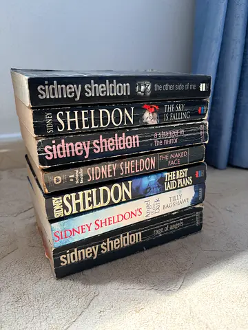 Sydney Sheldon books PRICE NEGOTIABLE