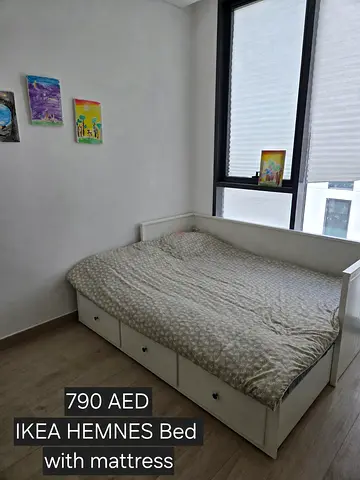 IKEA HEMNES Daybed with Storage and Mattress - White